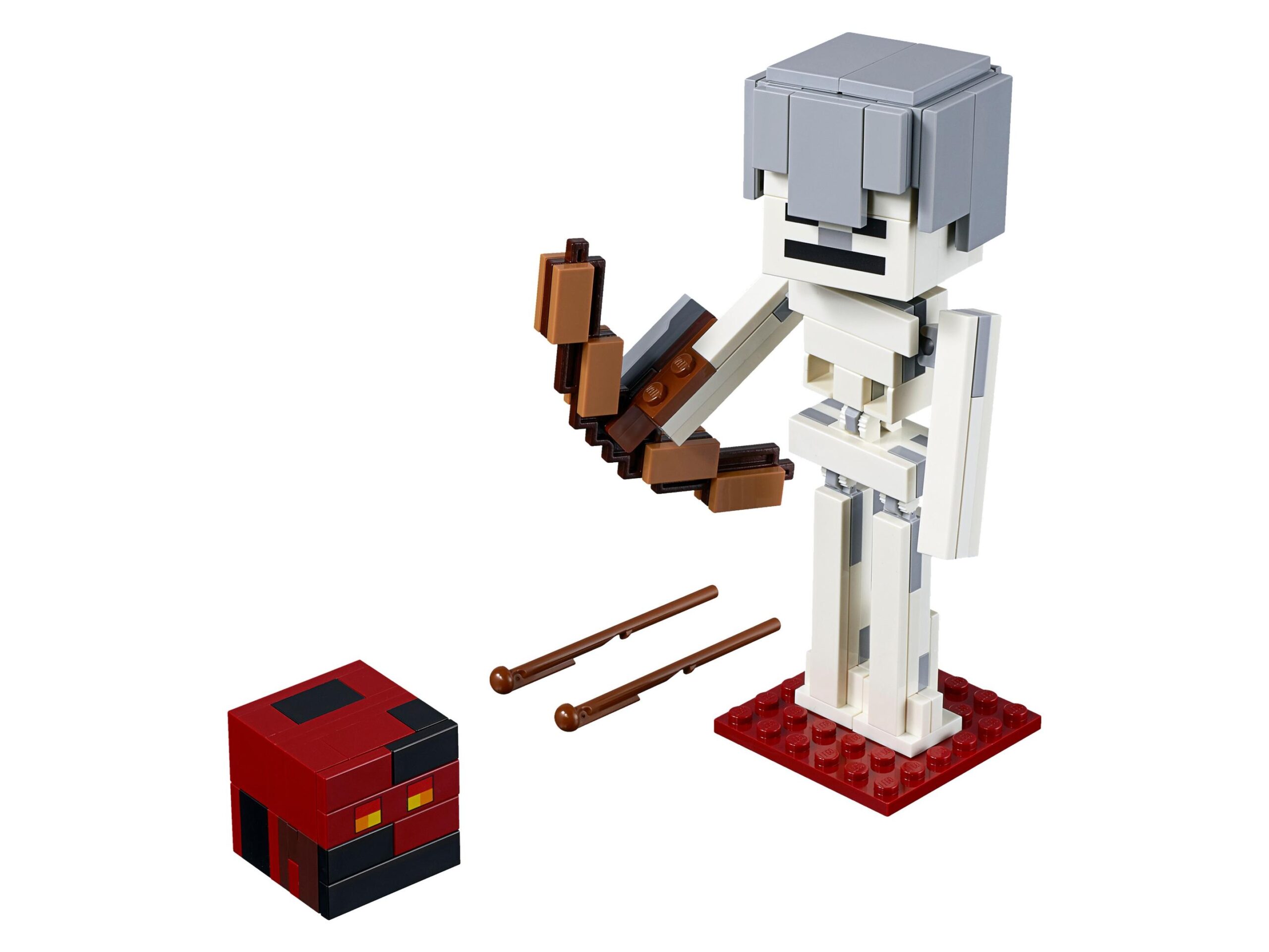 LEGO Minecraft Minecraft Skeleton BigFig with Magma Cube (21150-1)