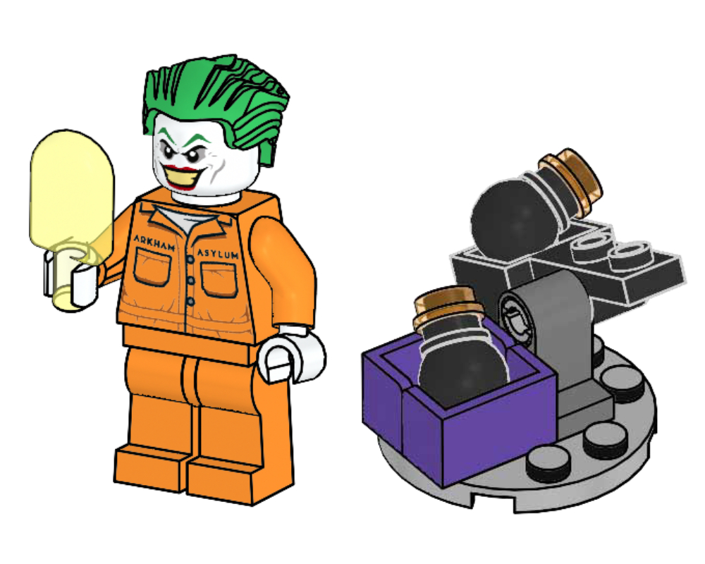 LEGO Batman The Joker & Catapult (212011-1)