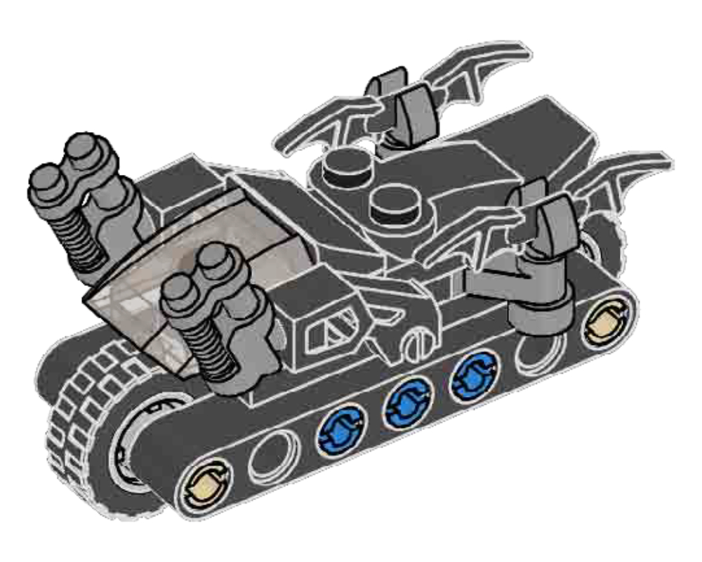 LEGO Batman Batcycle (212222-1)
