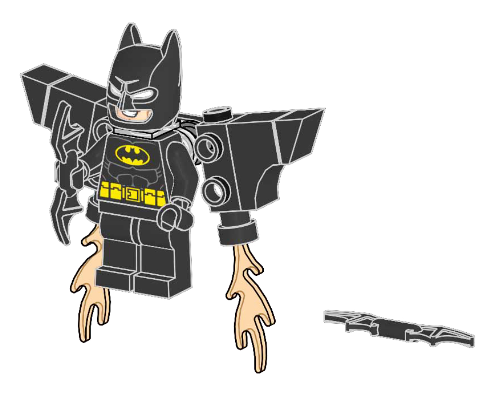 LEGO Batman Batman and Jetpack (212402-1)