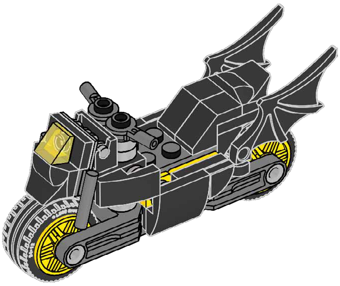 LEGO Batman Batcycle (212404-1)