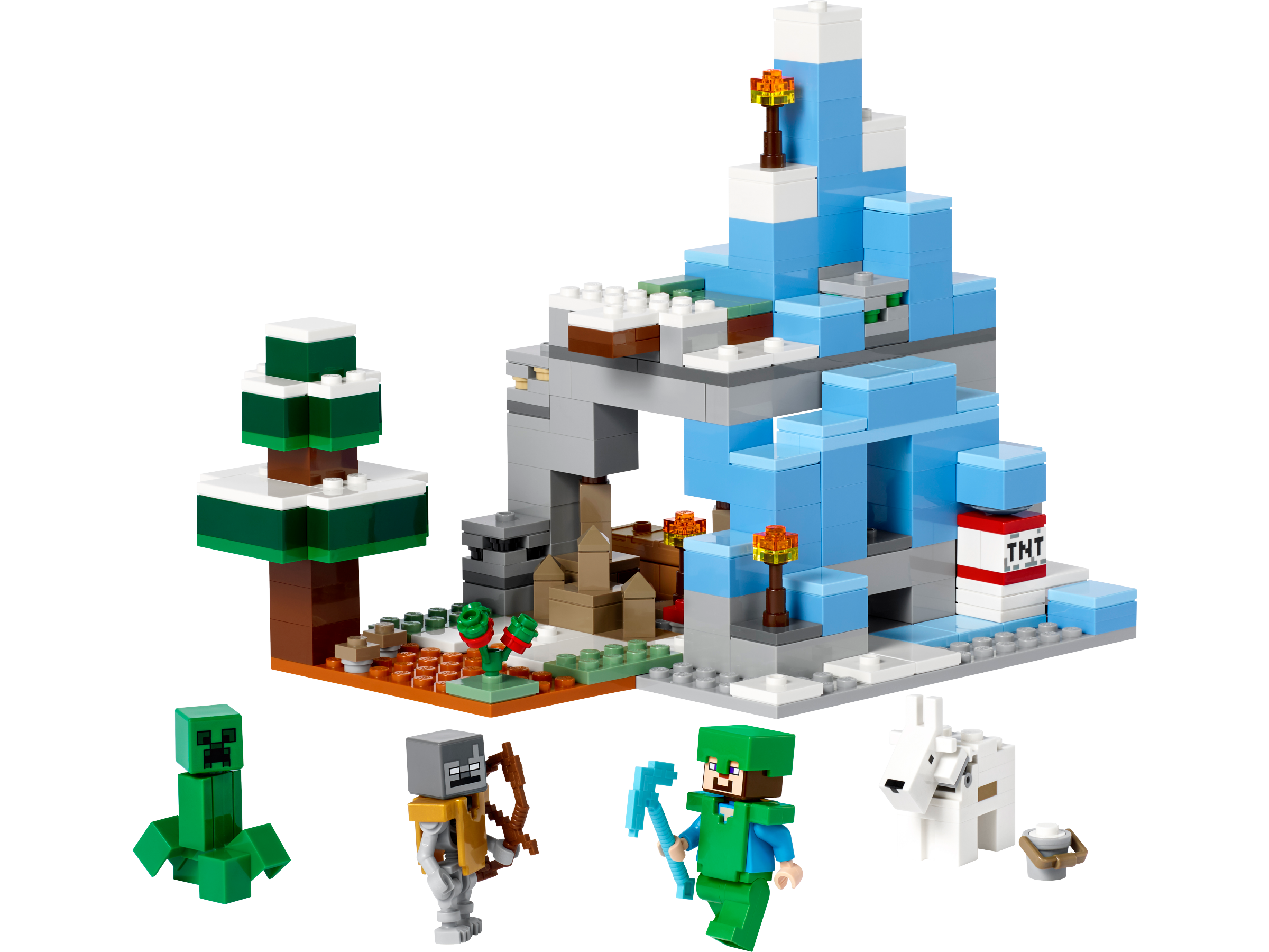 LEGO Minecraft The Frozen Peaks (21243-1)