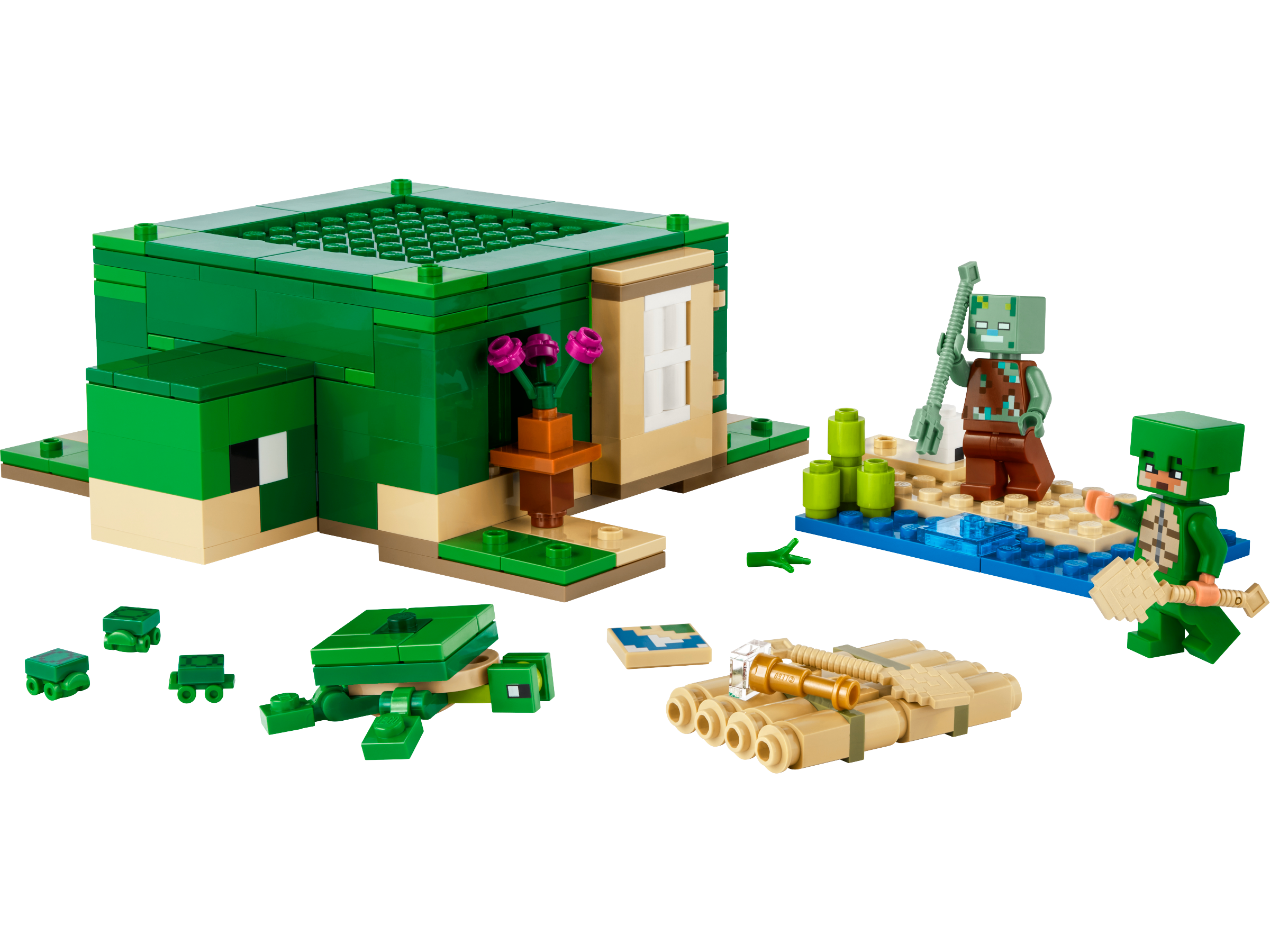 LEGO Minecraft The Turtle Beach House (21254-1)