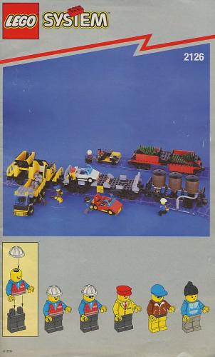LEGO 9V Train Cars (2126-1)