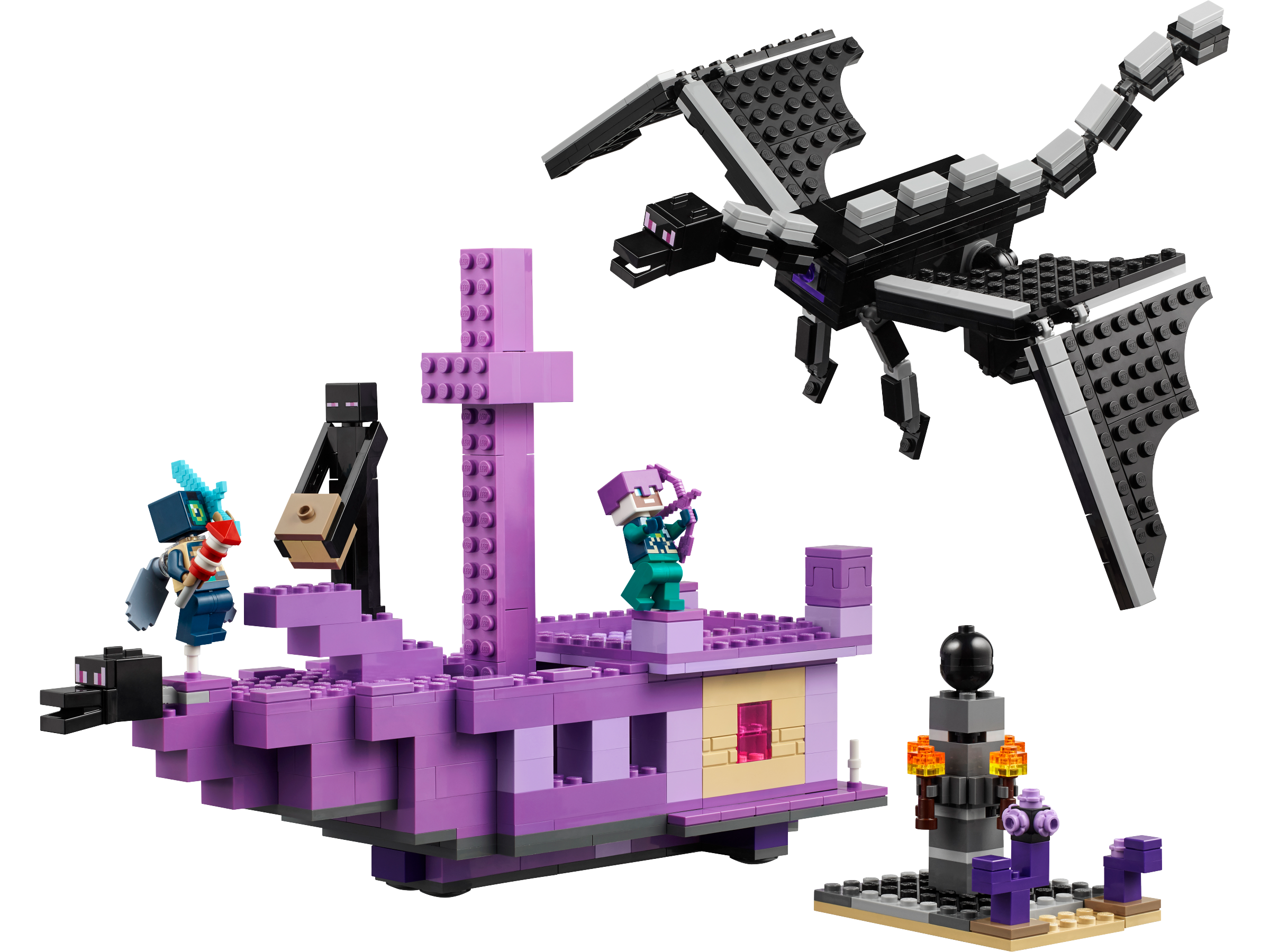 LEGO Minecraft The Ender Dragon and End Ship (21264-1)