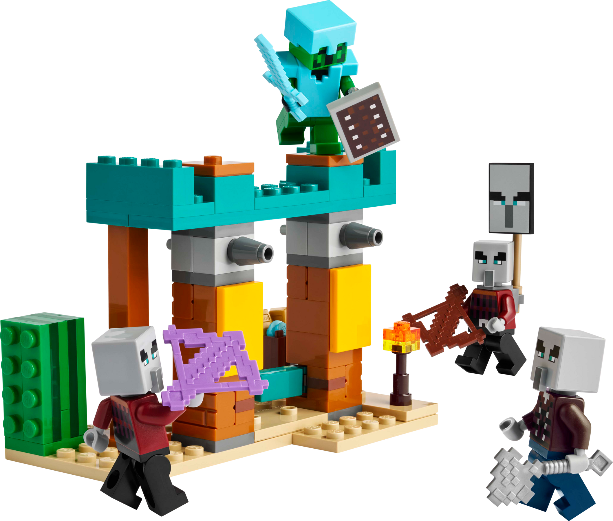 LEGO Minecraft The Illager Desert Patrol (21267-1)