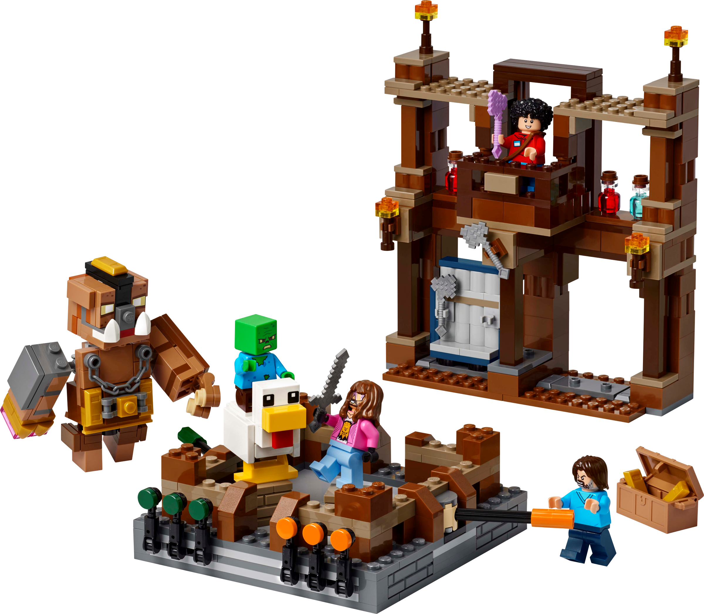 LEGO Minecraft Woodland Mansion Fighting Ring (21272-1)