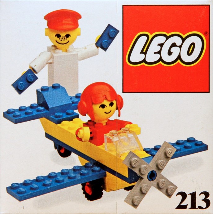 LEGO Building Set with People Airplane Ride (213-1)