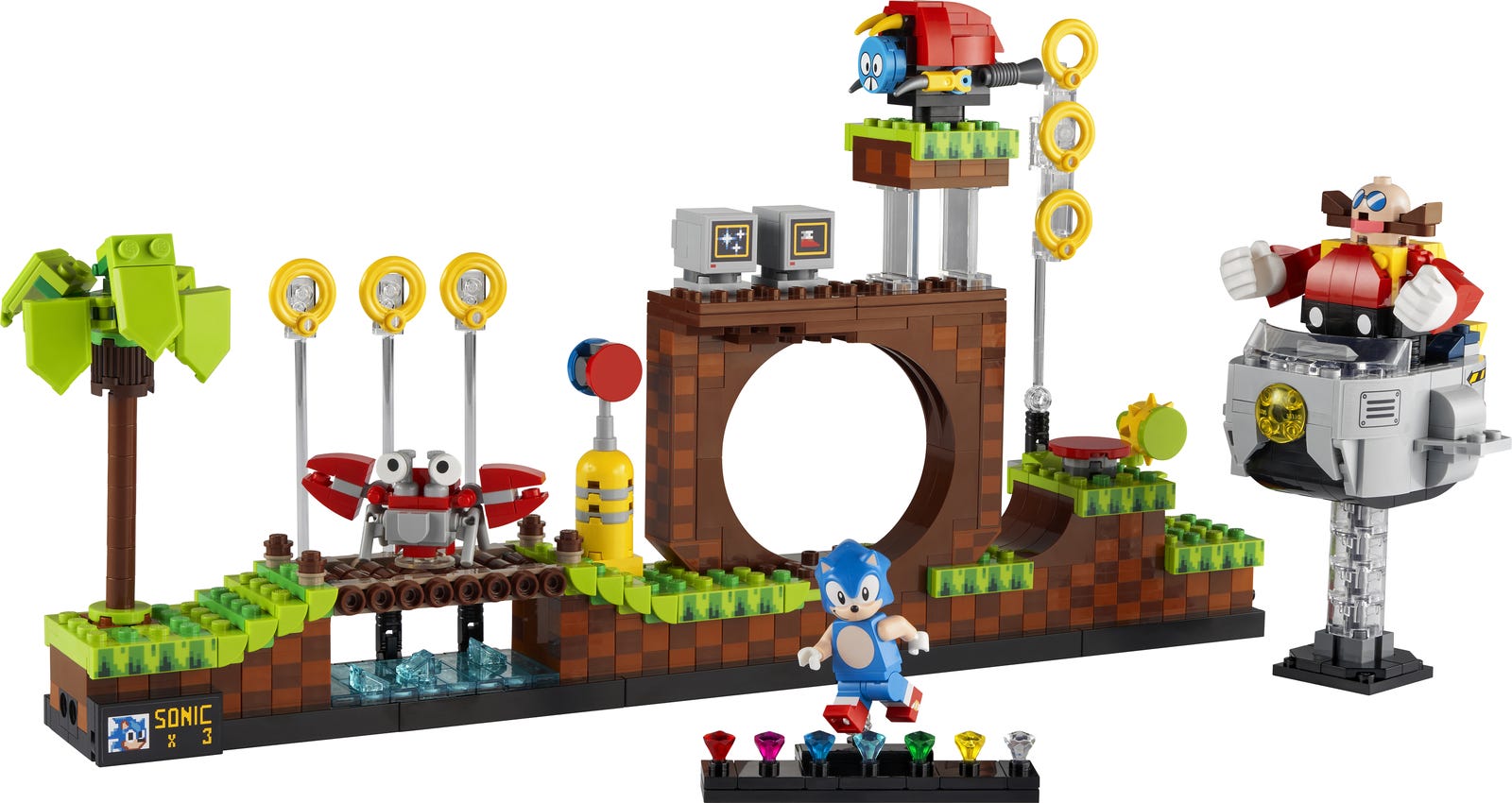 LEGO LEGO Ideas and CUUSOO Sonic the Hedgehog – Green Hill Zone (21331-1)