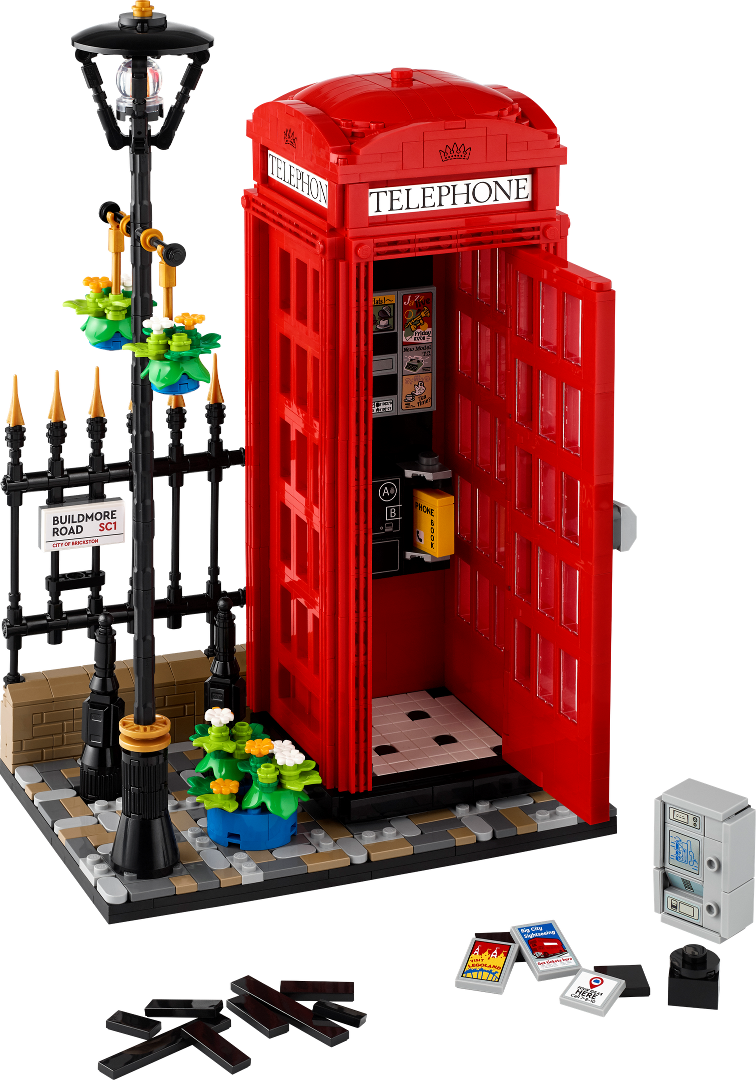 LEGO LEGO Ideas and CUUSOO Red London Telephone Box (21347-1)