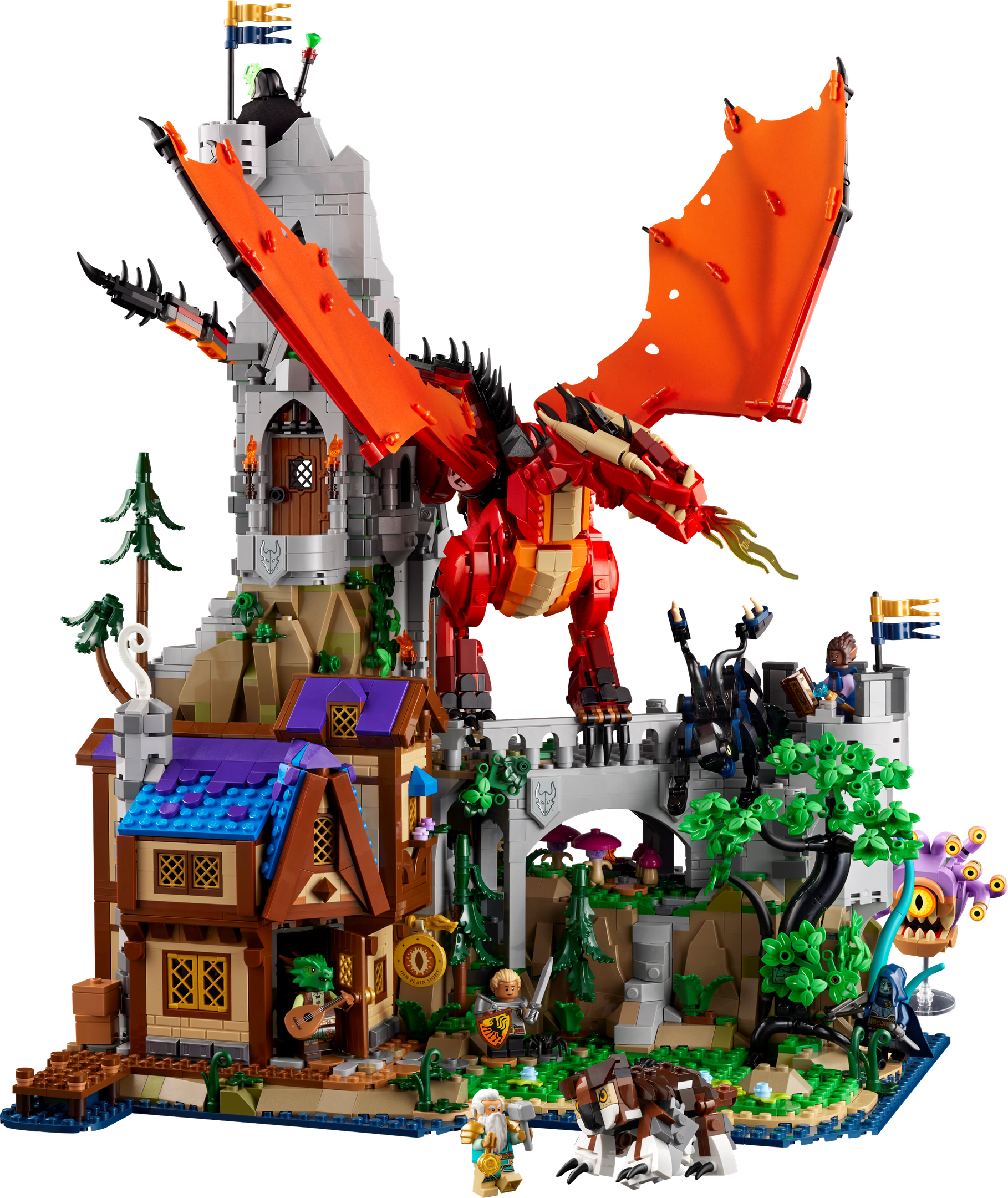 LEGO LEGO Ideas and CUUSOO Dungeons & Dragons: Red Dragon's Tale (21348-1)