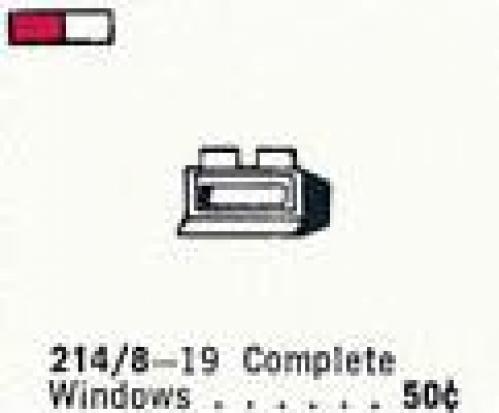 LEGO Supplemental 1 x 2 x 1 Window Frame (214.8-1)