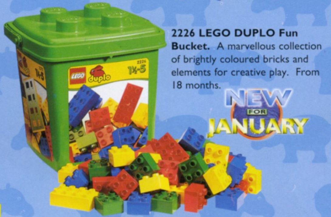LEGO Basic Set Medium Bucket (2226-1)