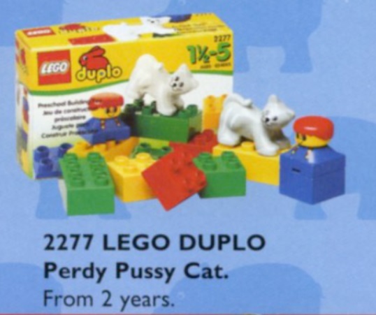 LEGO Basic Set Boy with Cat (2277-1)