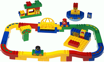 LEGO Basic Set Deluxe Harbor Highway (2281-1)
