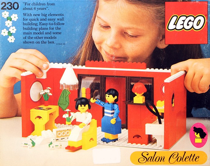 LEGO Homemaker Hairdressing Salon (230-1)