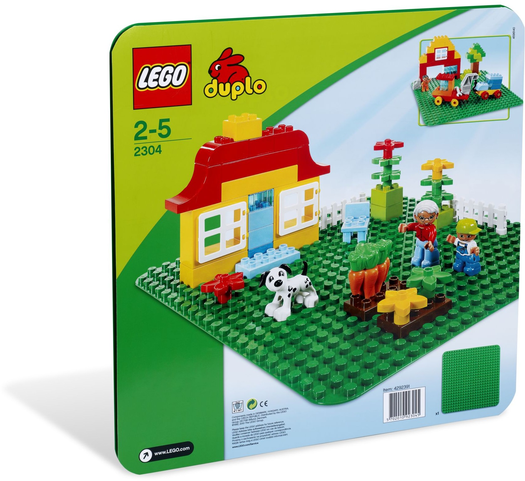 LEGO Basic Set Large Building Plate (2304-1)