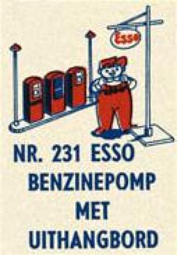 LEGO Supplemental Esso Pumps/Sign (231-2)
