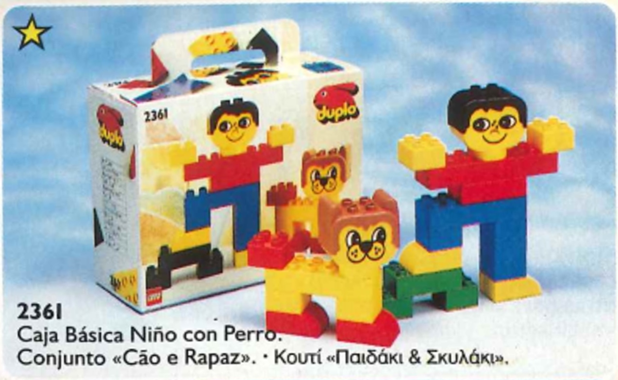 LEGO Basic Set Matt and Mutt Building Set (2361-1)