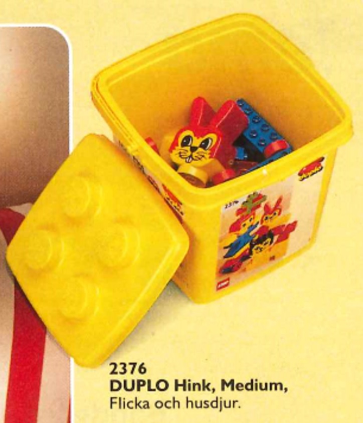 LEGO Basic Set Play Bucket (2376-1)