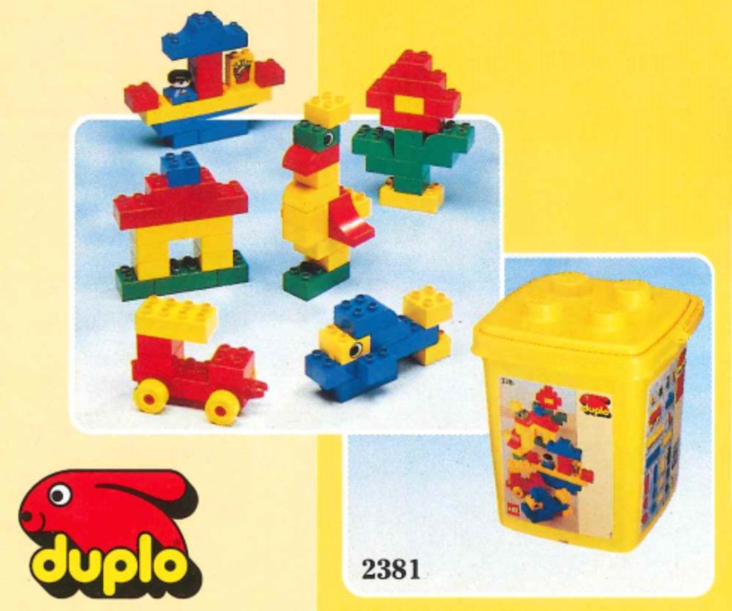 LEGO Basic Set Bucket of Bricks (2381-1)