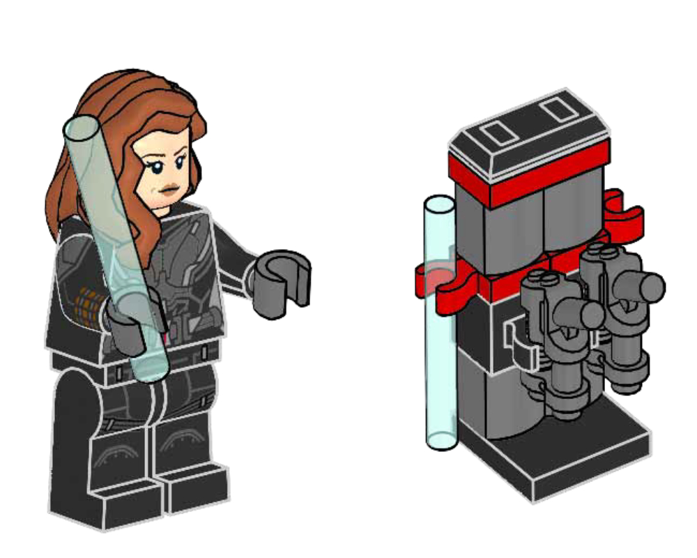 LEGO Avengers Black Widow (242109-1)