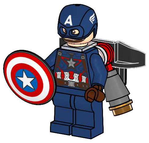 LEGO The Infinity Saga Captain America (242503-1)