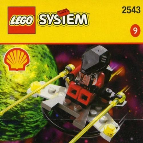 LEGO UFO Spacecraft (2543-1)