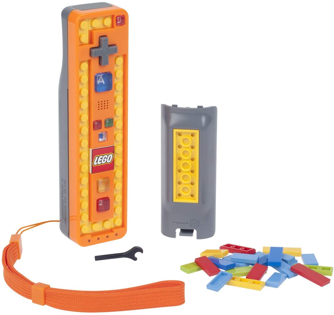 LEGO Video Games and Accessories Play and Build Remote for Nintendo Wii - Orange (258175-3)