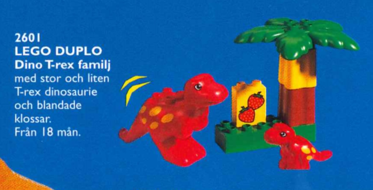LEGO Dino T-Rex Dinosaurs (Mother & Baby) (2601-1)
