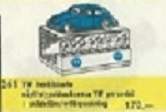 LEGO HO 1:87 Vehicles 1:87 VW Beetle with Showroom (261-2)