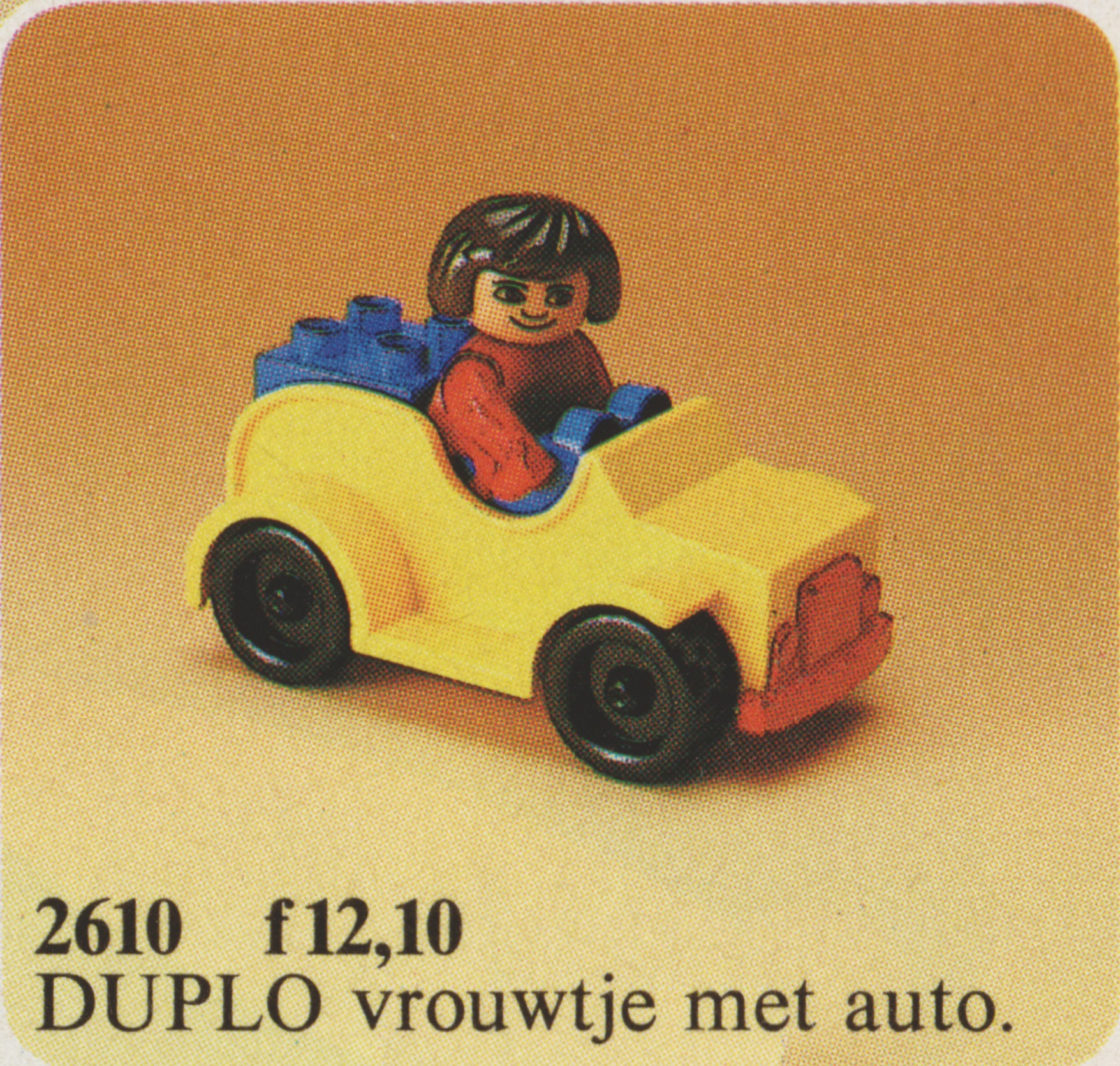 LEGO Town Yellow Car (2610-1)