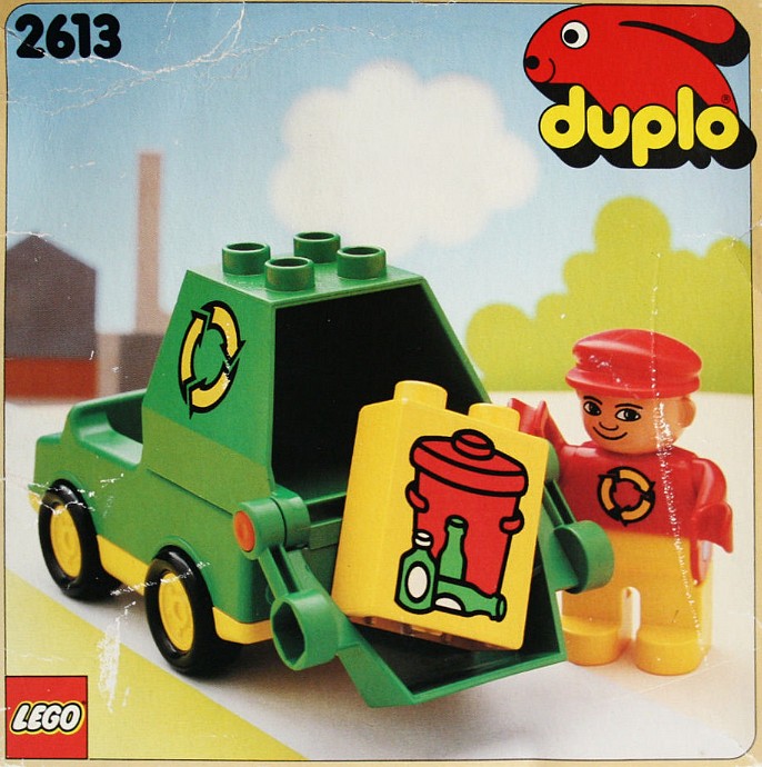 LEGO Town Refuse Truck (Garbage Truck) (2613-1)