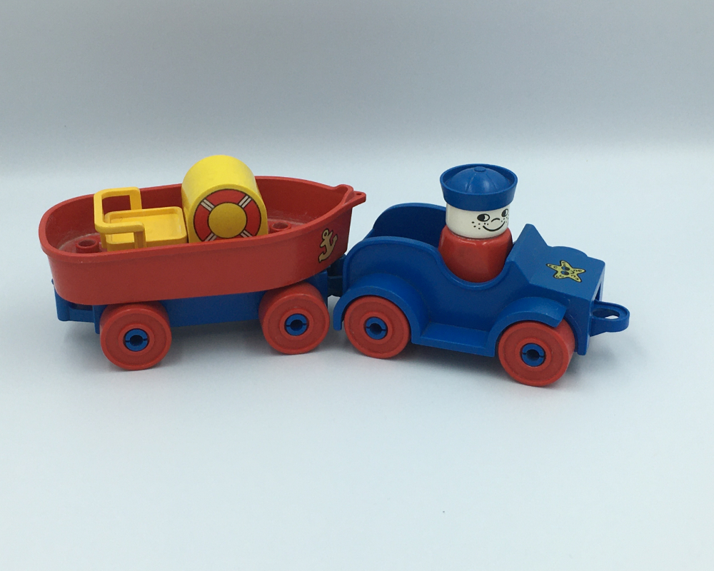 LEGO Town Car with Boat and Trailer (2625-1)