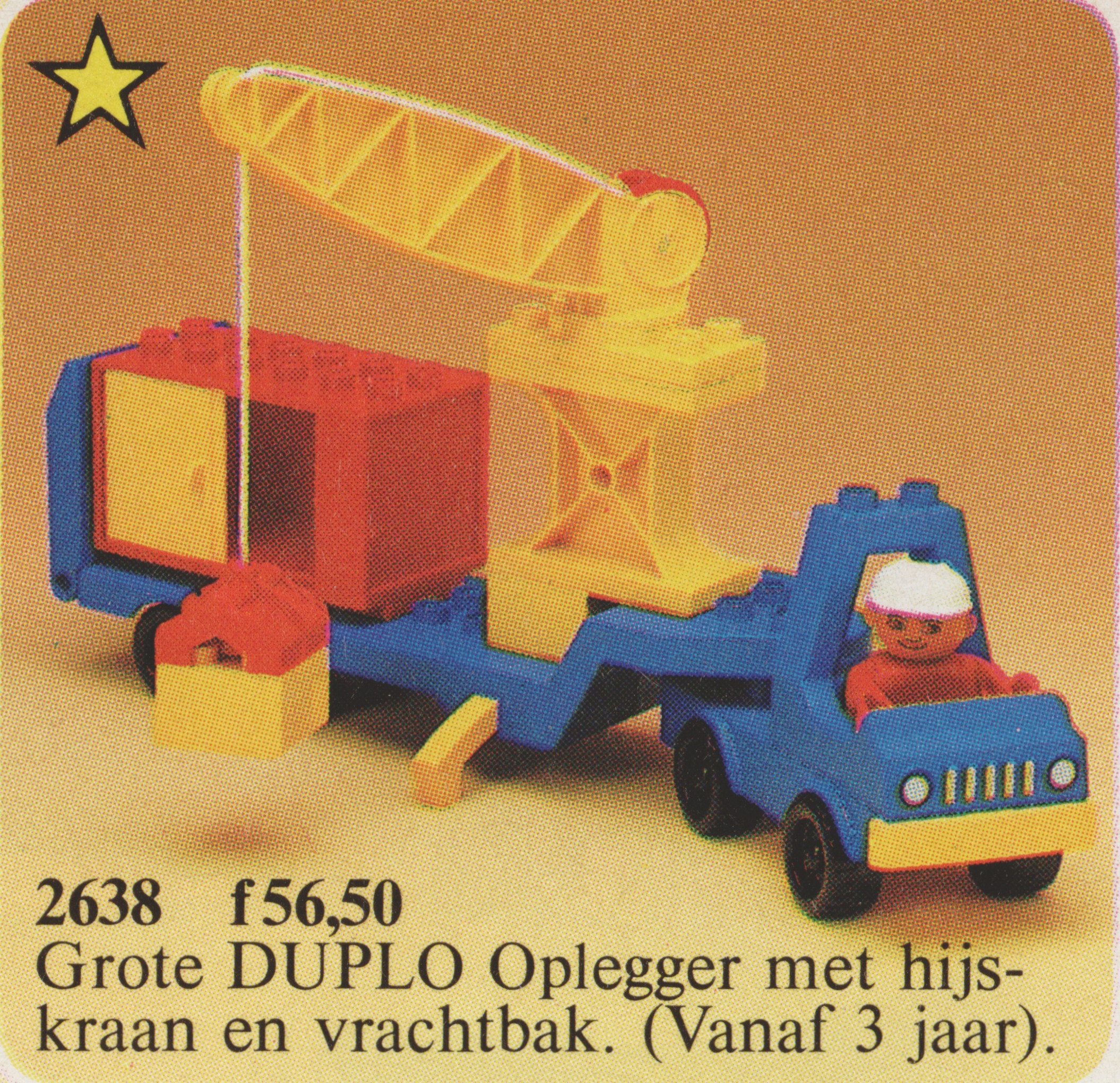 LEGO Town Container Truck (Truck with Crane) (2638-1)