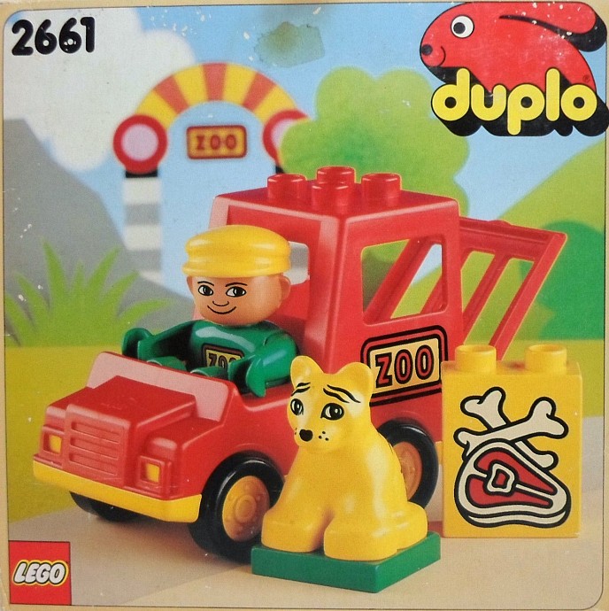 LEGO Town Zoo Van (Animal Transporter) (2661-1)