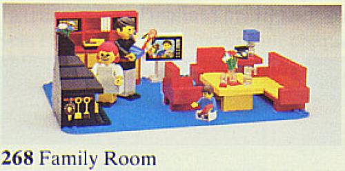 LEGO Homemaker Family Room (268-1)