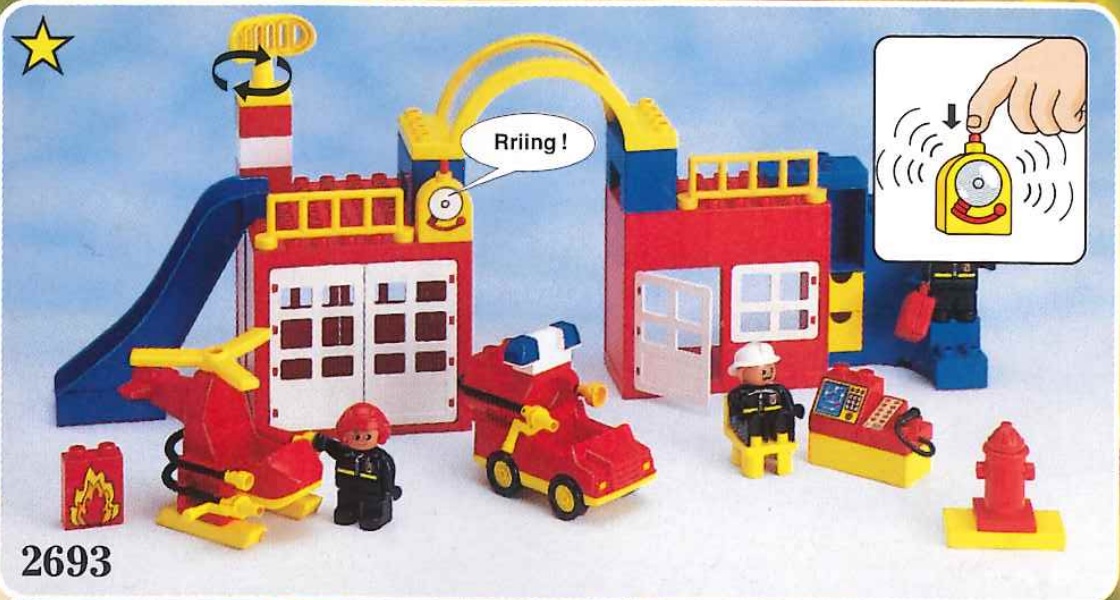 LEGO Town Fire Station (2693-1)