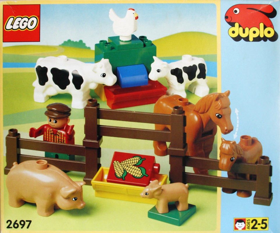 LEGO Town Farm Animals (2697-1)