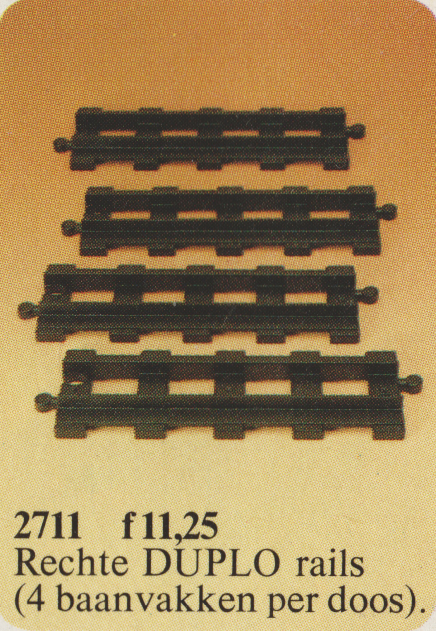 LEGO Trains Straight Rails (2711-1)
