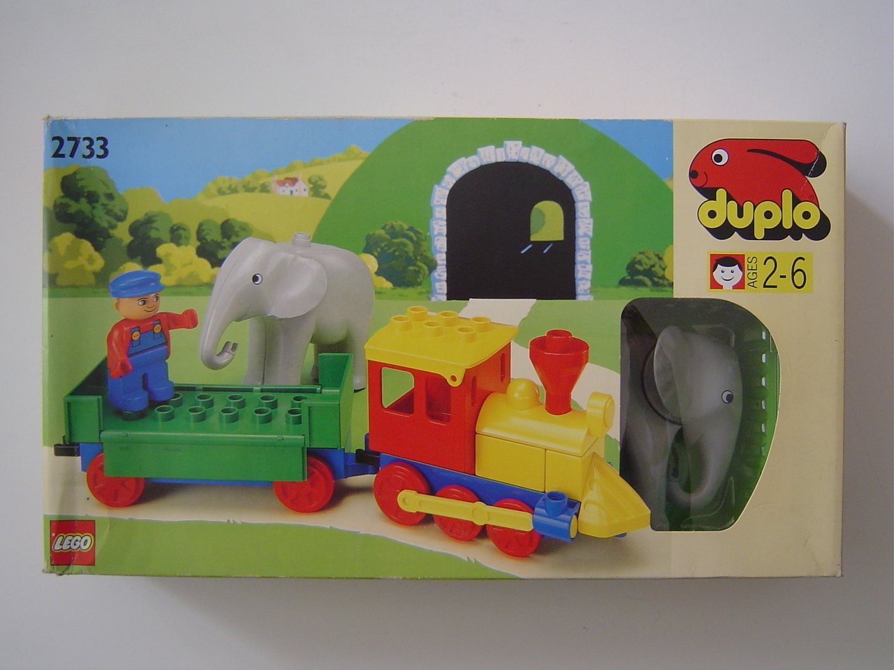 LEGO Trains Push-Along Play Train (with Elephant) (2733-1)