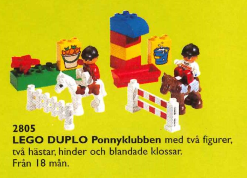 LEGO Town Pony Club (2805-1)