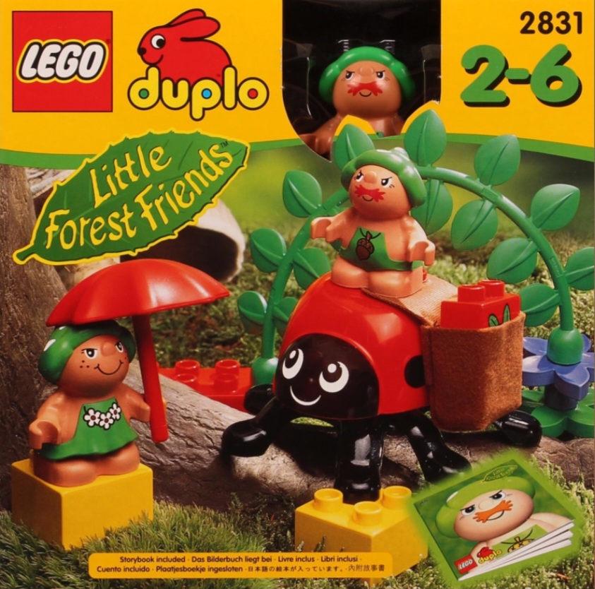 LEGO Little Forest Friends The Toadstools (2831-1)