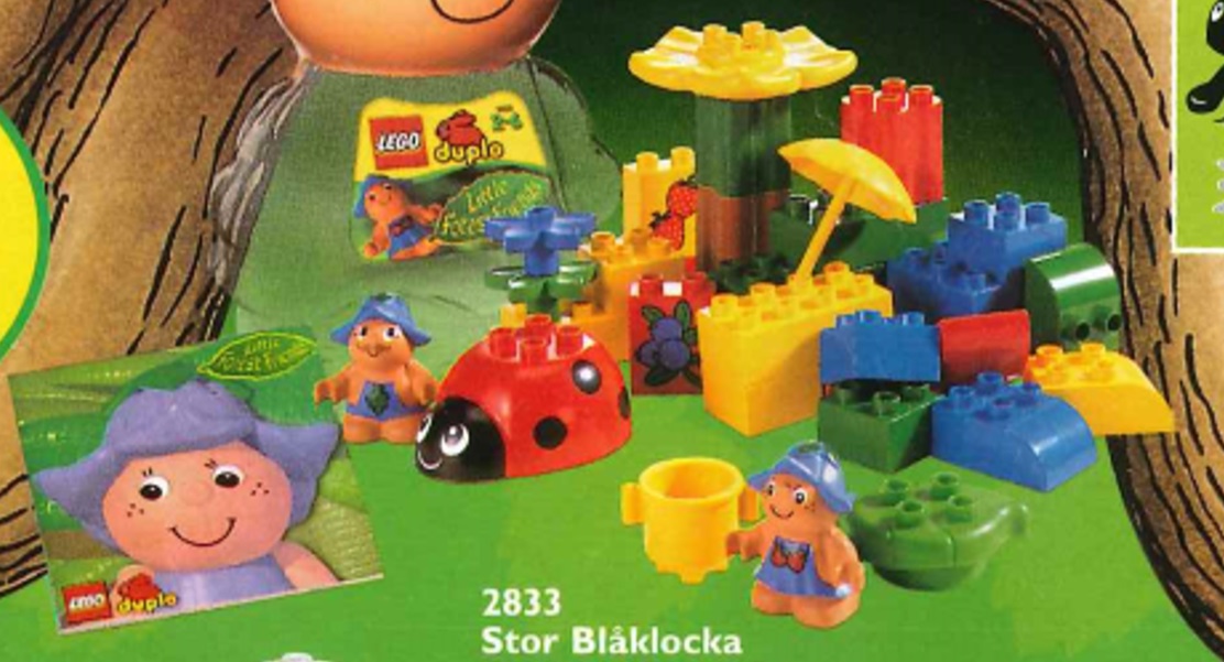 LEGO Little Forest Friends Lila, the Big Bluebell (2833-1)