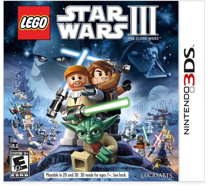 LEGO Video Games and Accessories Star Wars III: The Clone Wars - 3DS (2856239-1)