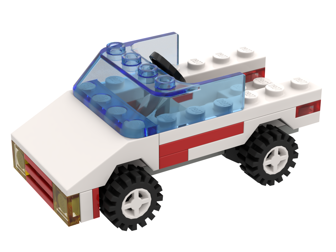 LEGO Classic Town Open-Top Jeep (2880-1)