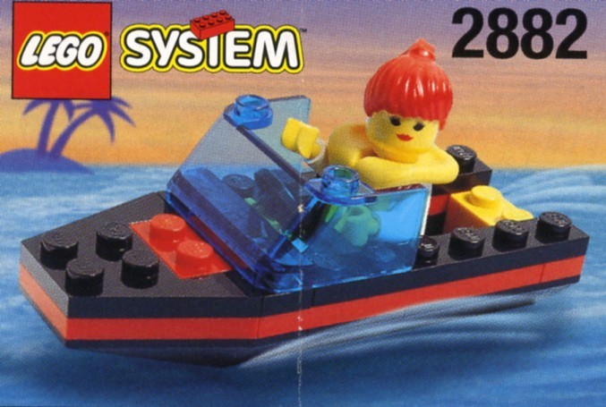 LEGO Classic Town Speedboat (2882-1)