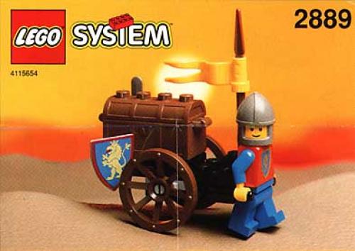 LEGO Lion Knights Treasure Cart (2889-1)