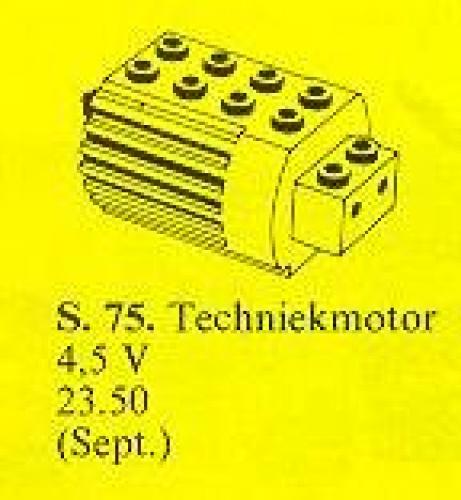 LEGO Technic 4.5V Motor (29-1)