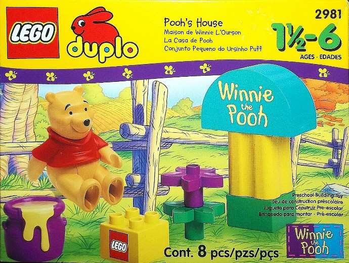 LEGO Winnie the Pooh Pooh's House (2981-1)
